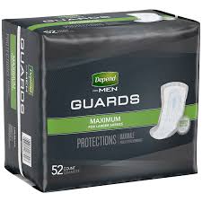 DEPEND GUARDS FOR MEN           52'S