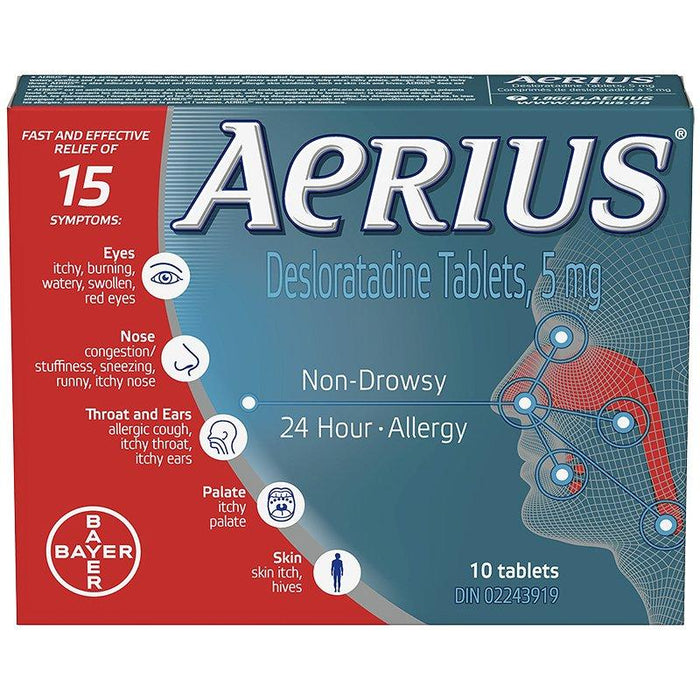 AERIUS TABS 5MG                 10'S