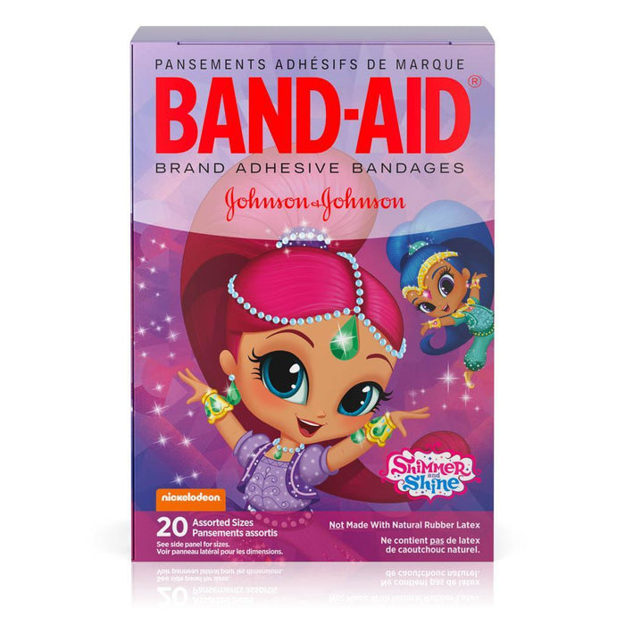 BAND-AID SHIMMER SHINE ASST     20'S