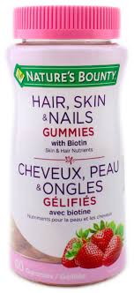 NATURE'S BOUNTY HAIR&NAILS GUM  80'S