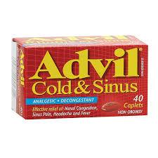 ADVIL COLD & SINUS              40'S