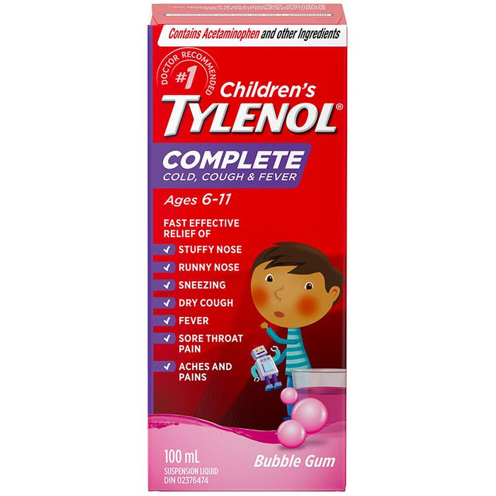 TYLENOL COMP CHILD COUGH&FEVER 100ML