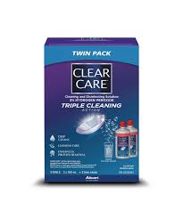CLEAR CARE LENS SOLN TWIN PK 2/360ML