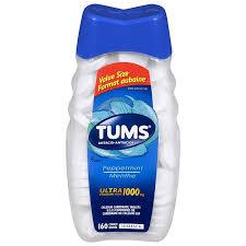 TUMS ULTRA PEPPERMINT          160'S