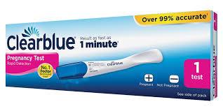 CLEARBLUE PREGNANCY TEST         1'S