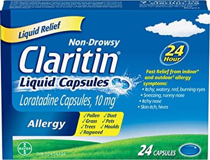 CLARITIN 24HR LIQUID CAPSULES   24'S