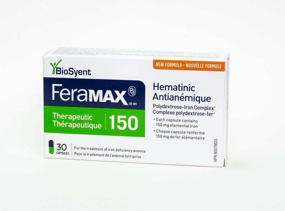 FeraMAX Therapeutic 150mg Capsules (30 caps)