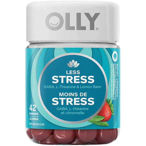 OLLY Less Stress Berry Verbena Vitamins